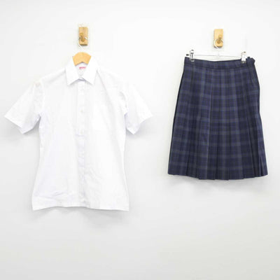 【中古】東京都 麹町学園女子高等学校 女子制服 2点 (シャツ・スカート) sf074369