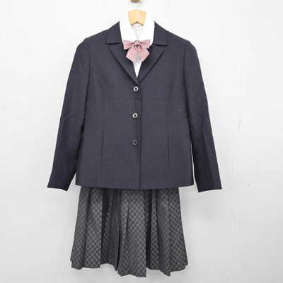 【中古】三重県 伊勢学園高等学校 女子制服 4点 (ブレザー・シャツ・スカート) sf074378