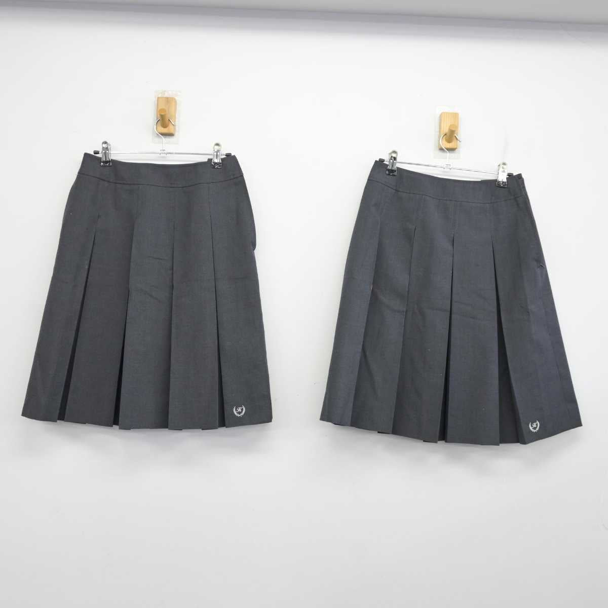 【中古】大阪府 柴島高等学校 女子制服 3点 (ブレザー・スカート・スカート) sf074383