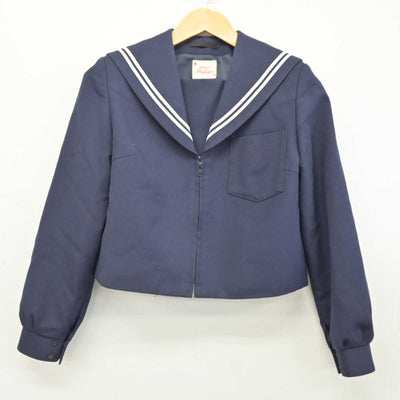 【中古】愛知県 鬼崎中学校 女子制服 1点 (セーラー服) sf074384