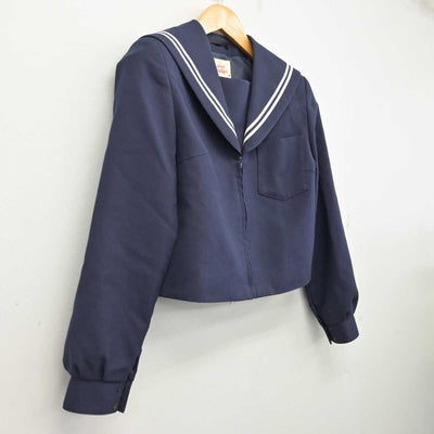 【中古】愛知県 鬼崎中学校 女子制服 1点 (セーラー服) sf074384