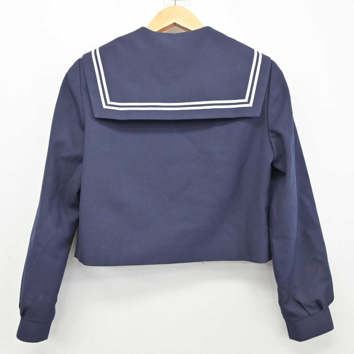 【中古】愛知県 鬼崎中学校 女子制服 1点 (セーラー服) sf074384