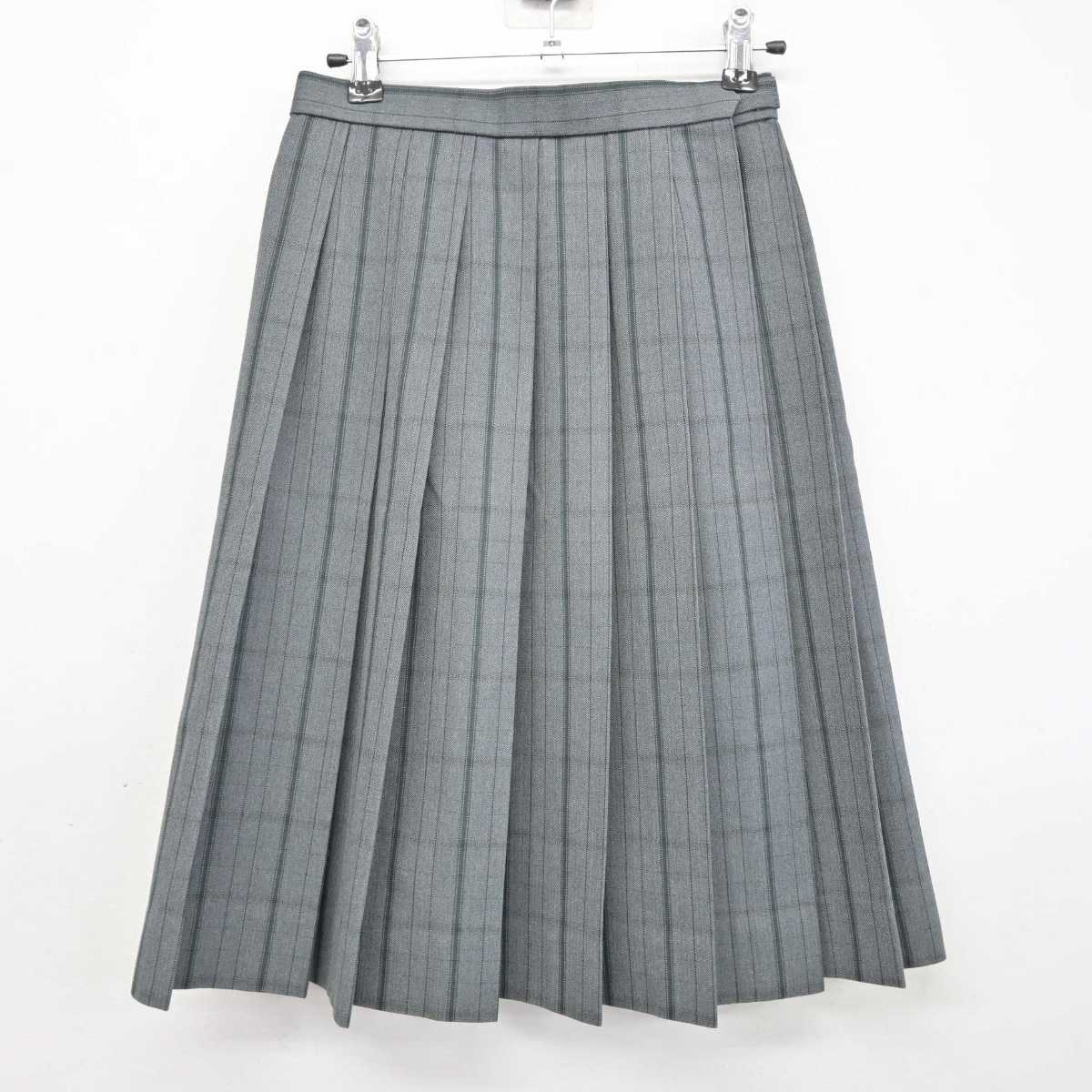 【中古】北海道 厚別北中学校 女子制服 4点 (ブレザー・シャツ・スカート) sf074388