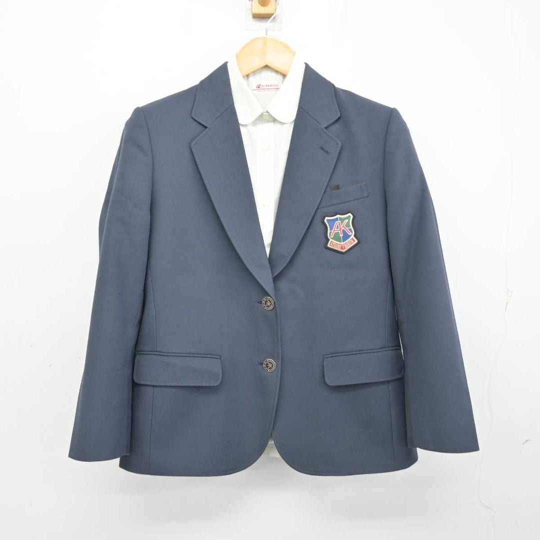 【中古】北海道 札幌市立厚別北中学校 女子制服 2点 (ブレザー・シャツ) sf074389 | 中古制服通販パレイド