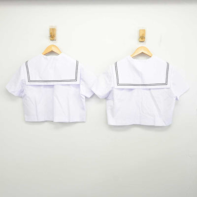 【中古】静岡県 浜松市立東陽中学校 女子制服 2点 (セーラー服) sf074397