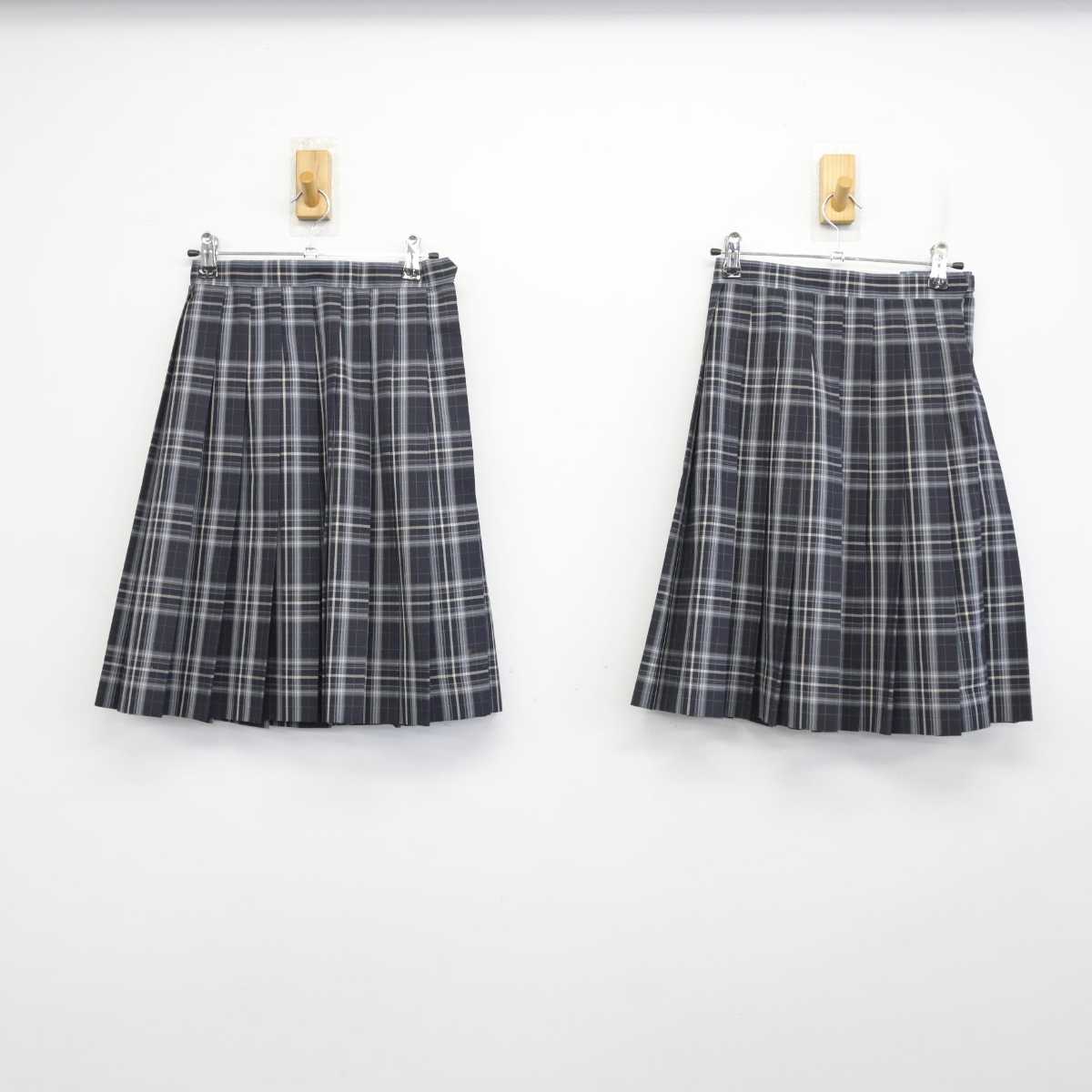 【中古】埼玉県 狭山ヶ丘中学校 女子制服 3点 (スカート・スカート) sf074420