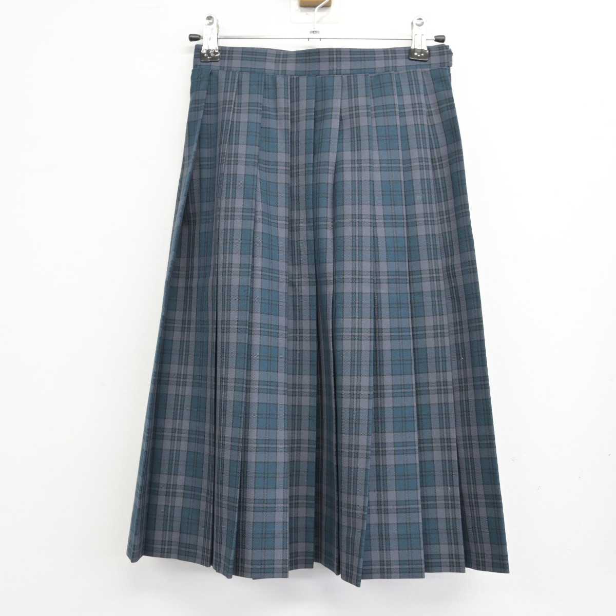 【中古】千葉県 原山中学校 女子制服 2点 (スカート) sf074422