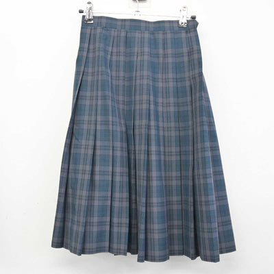 【中古】千葉県 原山中学校 女子制服 2点 (スカート) sf074422