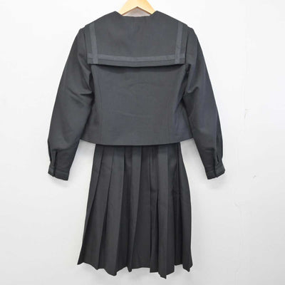 【中古】北海道 苫小牧西高等学校 女子制服 3点 (セーラー服・スカート) sf074426