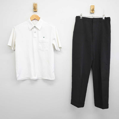 【中古】兵庫県 山陽中学校 男子制服 2点 (シャツ・ズボン) sf074444