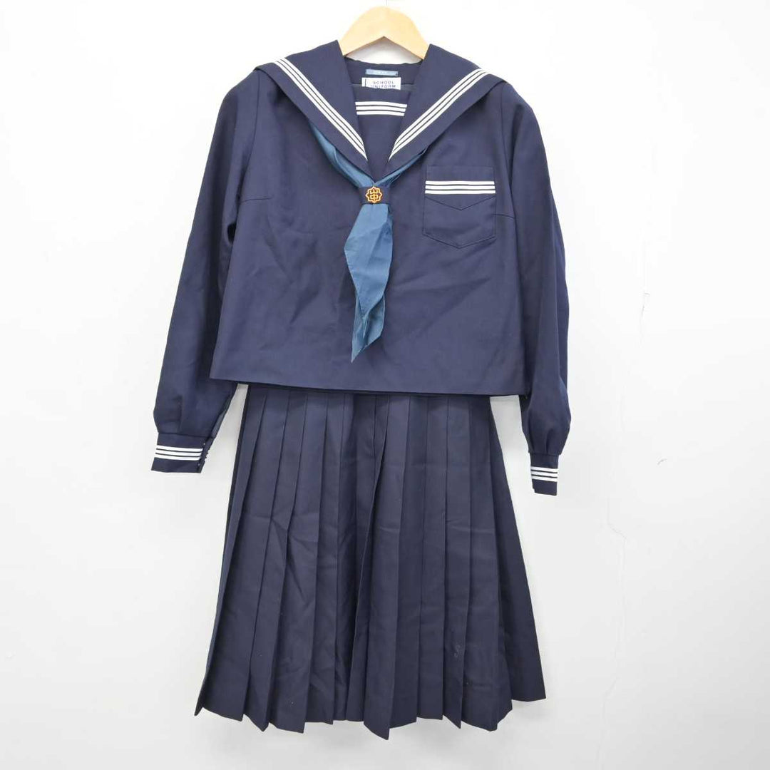 中古】兵庫県 山陽中学校 女子制服 4点 (セーラー服・ベスト・スカート) sf074445 | 中古制服通販パレイド