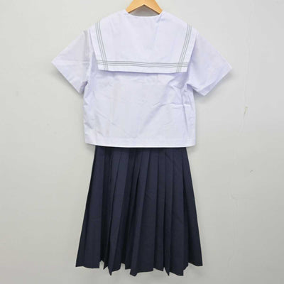 【中古】兵庫県 山陽中学校 女子制服 3点 (セーラー服・スカート) sf074446