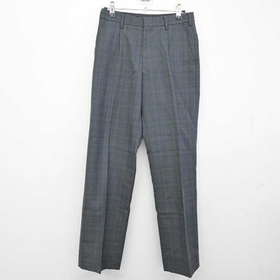 【中古】岡山県 旭東中学校 男子制服 3点 (ブレザー・シャツ・ズボン) sf074450