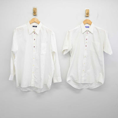 【中古】岡山県 旭東中学校 男子制服 2点 (シャツ・シャツ) sf074454