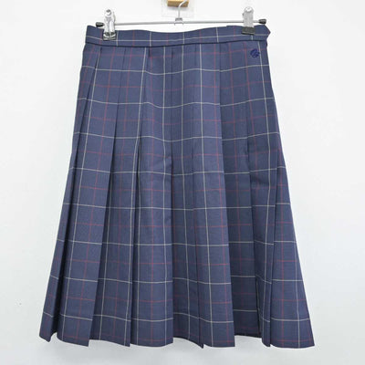 【中古】茨城県 太田第一高等学校 女子制服 3点 (シャツ・スカート) sf074476