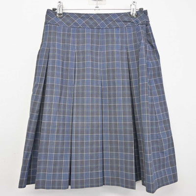 【中古】京都府 大谷中学・高等学校 女子制服 4点 (ニットベスト・シャツ・スカート) sf074479