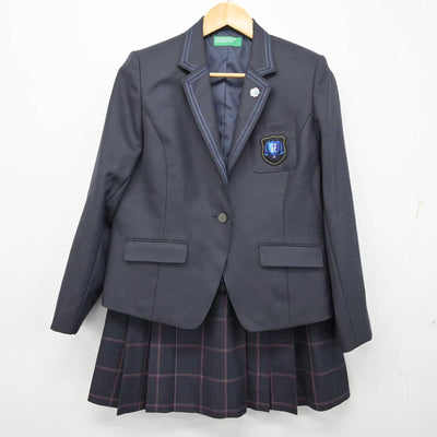 【中古】千葉県 あずさ第一高等学校 女子制服 3点 (ブレザー・スカート) sf074491