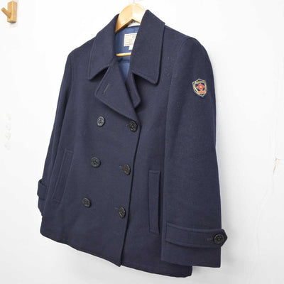 【中古】群馬県 共愛学園中学校・高等学校 女子制服 1点 (コート) sf074496