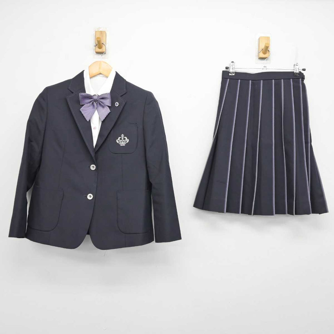 中古】大阪府 香ケ丘リベルテ高等学校 女子制服 5点 (ブレザー