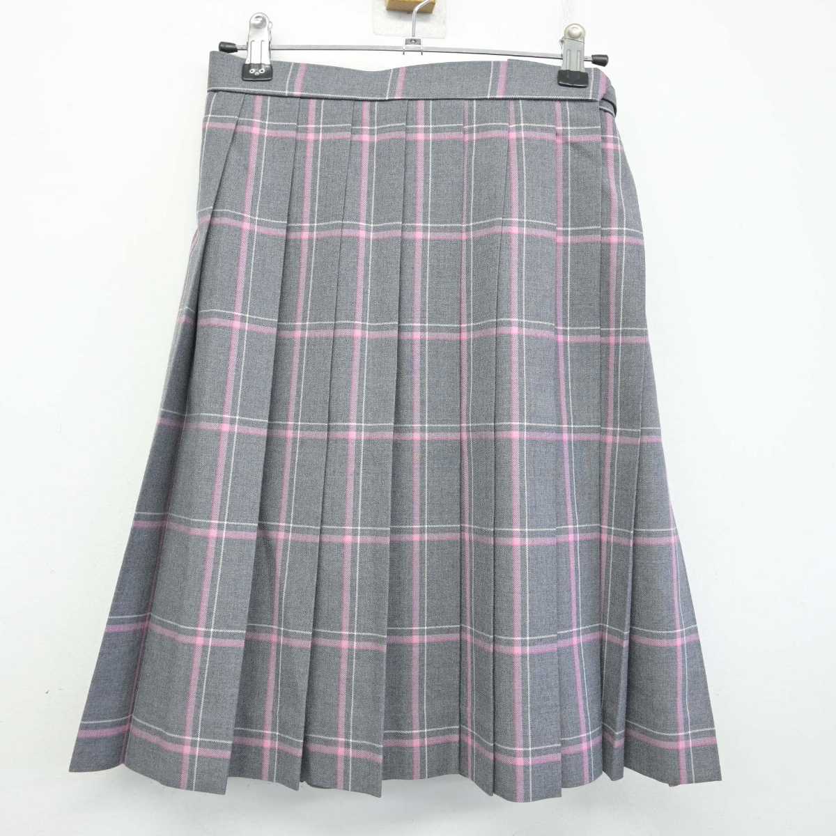 【中古】大阪府 香ケ丘リベルテ高等学校 女子制服 4点 (ニットベスト・シャツ・スカート) sf074499