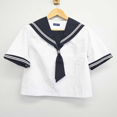 【中古】鳥取県 河北中学校 女子制服 5点 (セーラー服・セーラー服・スカート) sf074506