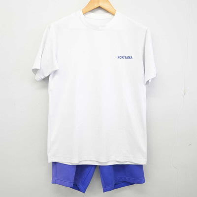 【中古】宮城県 郡山中学校 女子制服 2点 (体操服 上・体操服 下) sf074512