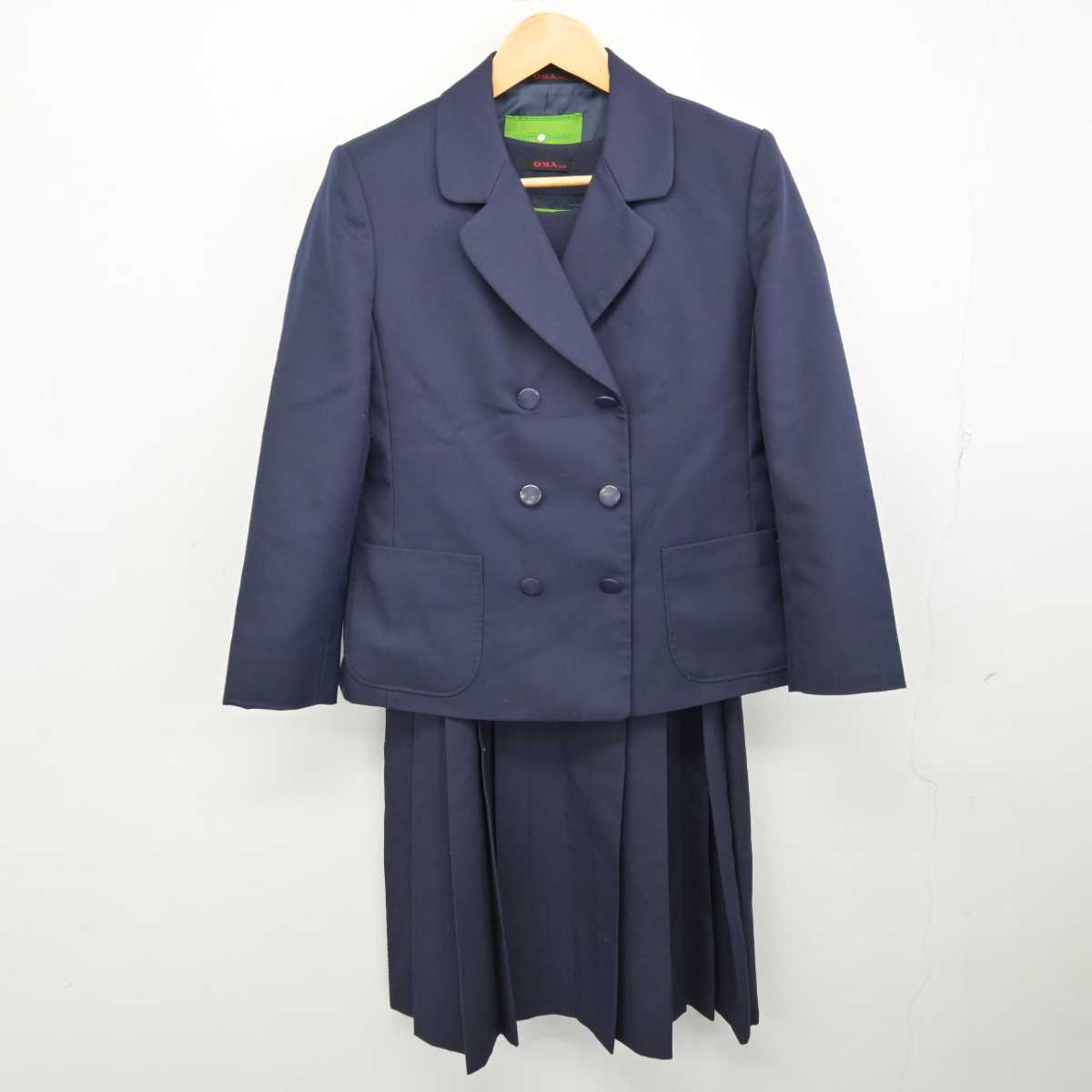 【中古】佐賀県 城南中学校 女子制服 2点 (ブレザー・ジャンパースカート) sf074540