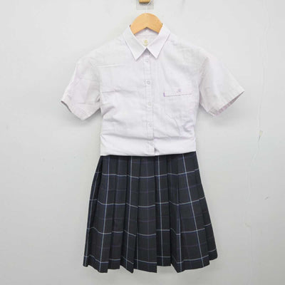 【中古】東京都 共立女子高等学校 女子制服 2点 (シャツ・スカート) sf074545