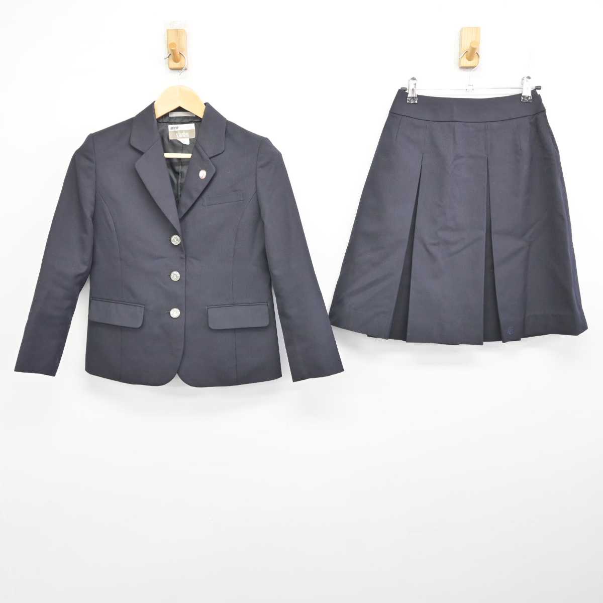 【中古】埼玉県 豊岡高等学校 女子制服 3点 (ブレザー・スカート) sf074550