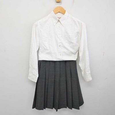 【中古】兵庫県 須磨学園 夙川高等学校 女子制服 4点 (ブレザー・シャツ・スカート) sf074552