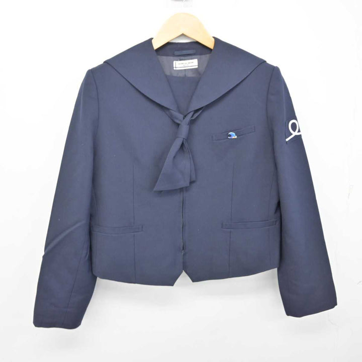 【中古】群馬県 伊勢崎清明高等学校 女子制服 4点 (セーラー服・スカート) sf074574