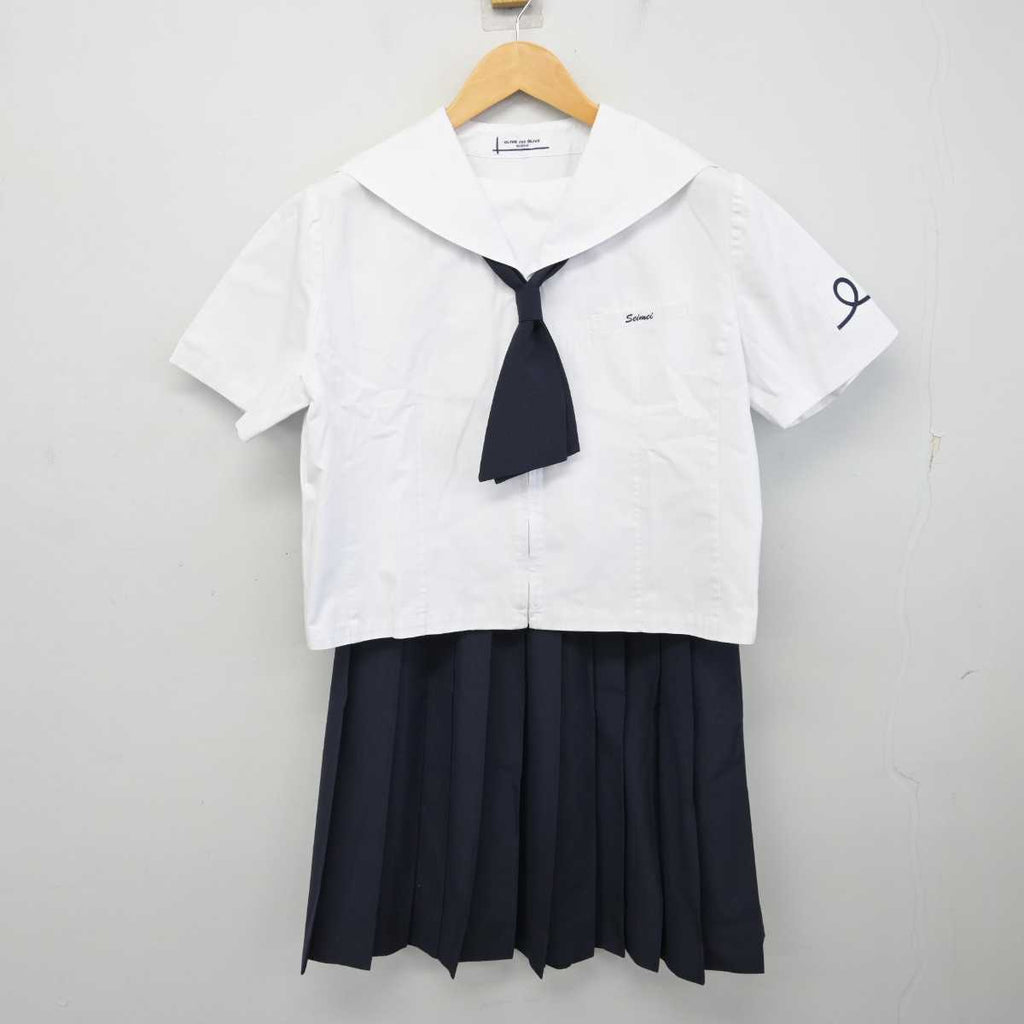 中古】群馬県 伊勢崎清明高等学校 女子制服 4点 (セーラー服・スカート) sf074575 | 中古制服通販パレイド