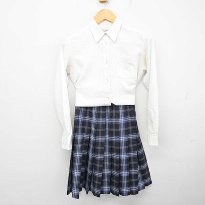 【中古】大阪府 大阪青凌高等学校 女子制服 6点 (ブレザー・シャツ・スカート) sf074578