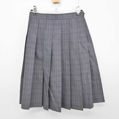 【中古】埼玉県 小松原女子高等学校 女子制服 4点 (ニットベスト・シャツ・スカート) sf074582