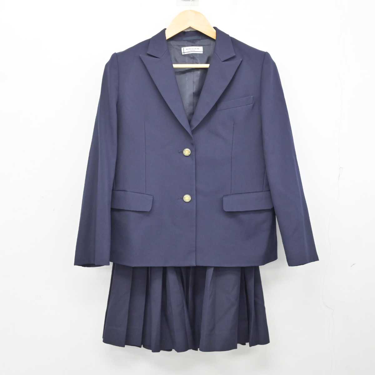 【中古】埼玉県 大宮高等学校 女子制服 2点 (ブレザー・スカート) sf074607