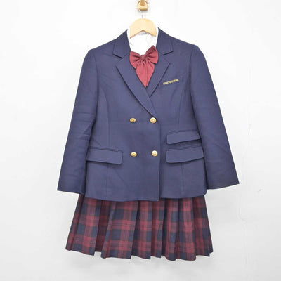 【中古】栃木県 佐野清澄高等学校 女子制服 5点 (ブレザー・シャツ・スカート) sf074611