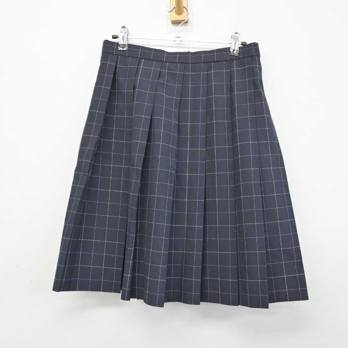 【中古】栃木県 佐野清澄高等学校 女子制服 2点 (シャツ・スカート) sf074613