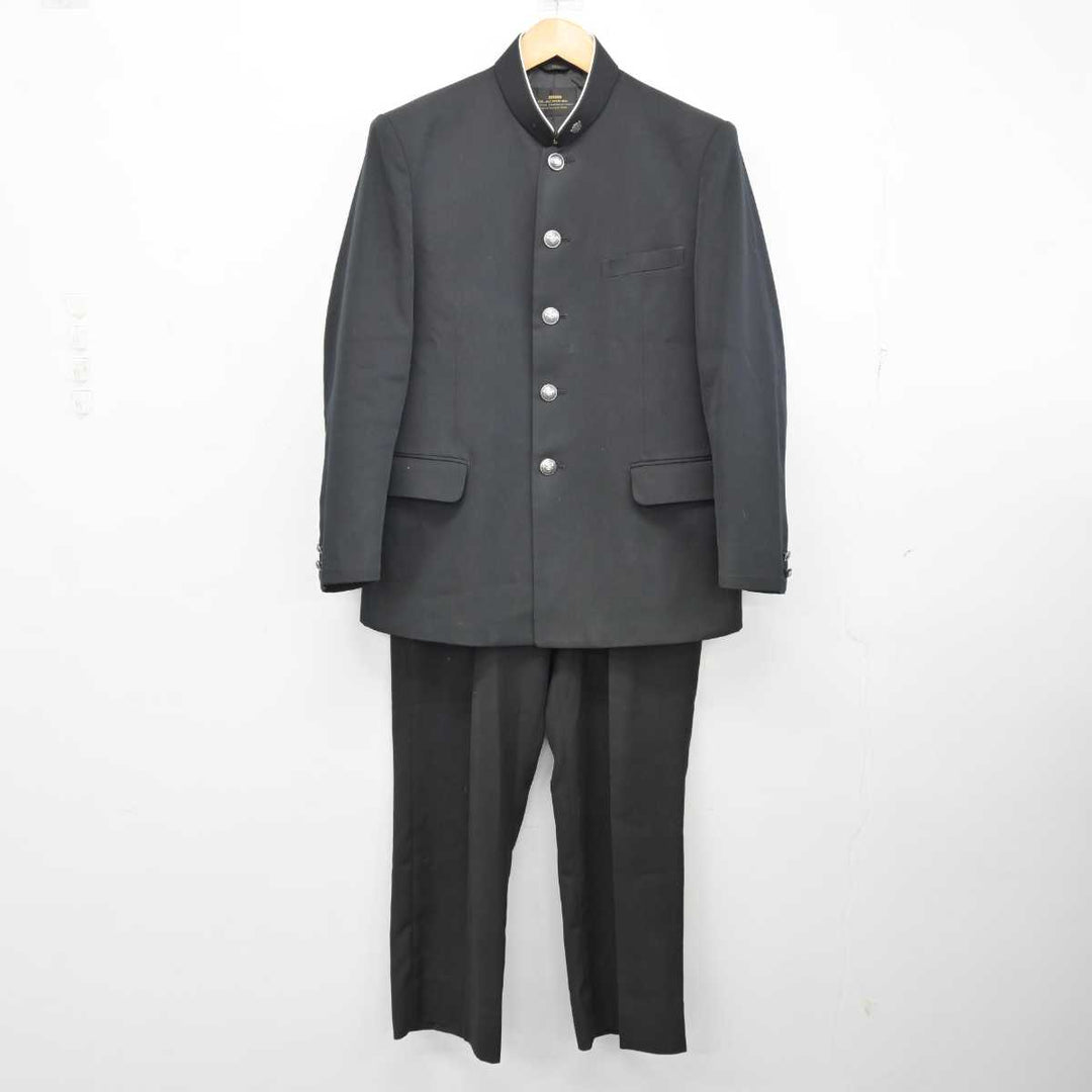 【中古】栃木県 足利大学附属高等学校 男子制服 3点 (学ラン・ズボン) sf074620