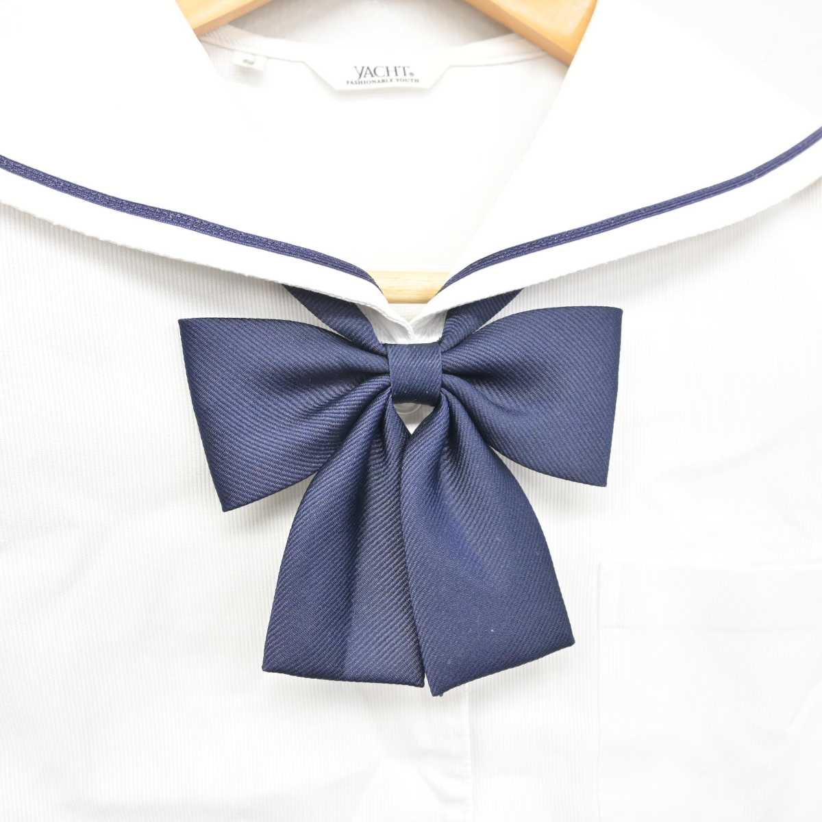 【中古】大分県 宇佐高等学校 女子制服 4点 (セーラー服・スカート) sf074633