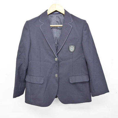 【中古】大阪府 加賀田中学校 女子制服 2点 (ブレザー・スカート) sf074643