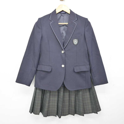 【中古】大阪府 加賀田中学校 女子制服 2点 (ブレザー・スカート) sf074644