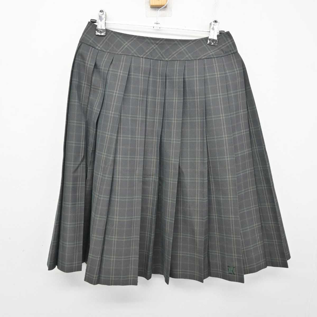 【中古】大阪府 加賀田中学校 女子制服 2点 (ブレザー・スカート) sf074644