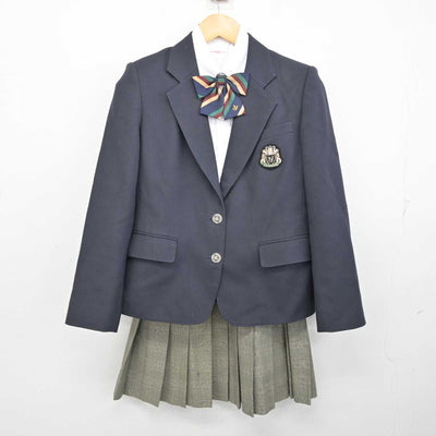 【中古】神奈川県 横浜創英中学・高等学校 女子制服 4点 (ブレザー・シャツ・スカート) sf074660