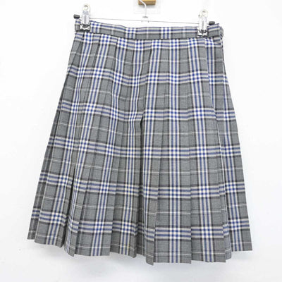 【中古】神奈川県 横浜商科大学高等学校 女子制服 4点 (ニットベスト・スカート) sf074666