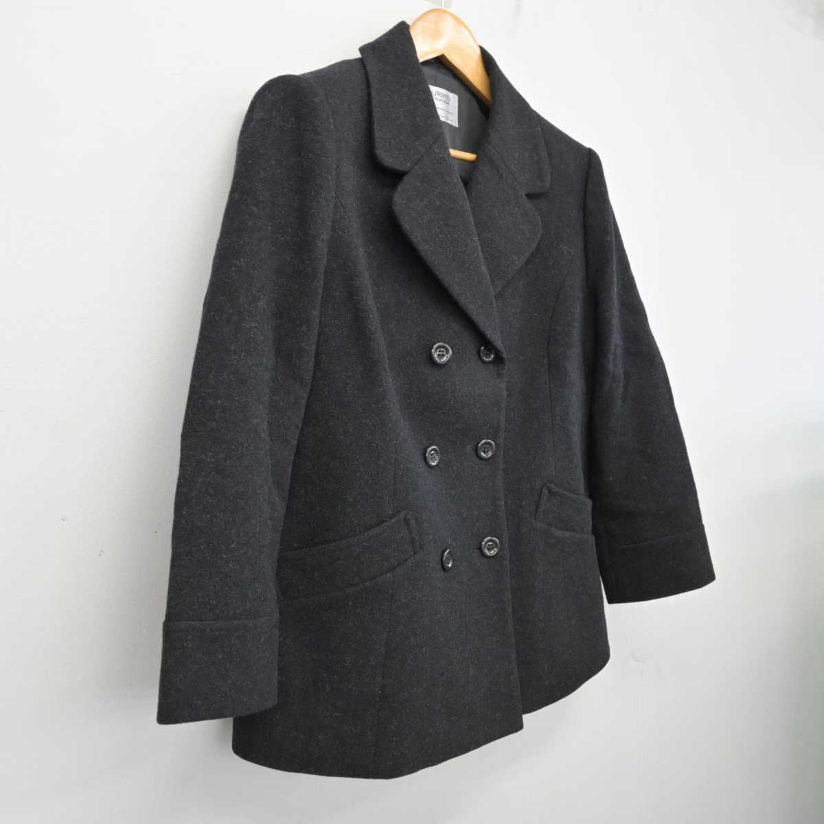 【中古】神奈川県 鎌倉女子大学高等部 女子制服 1点 (コート) sf074670