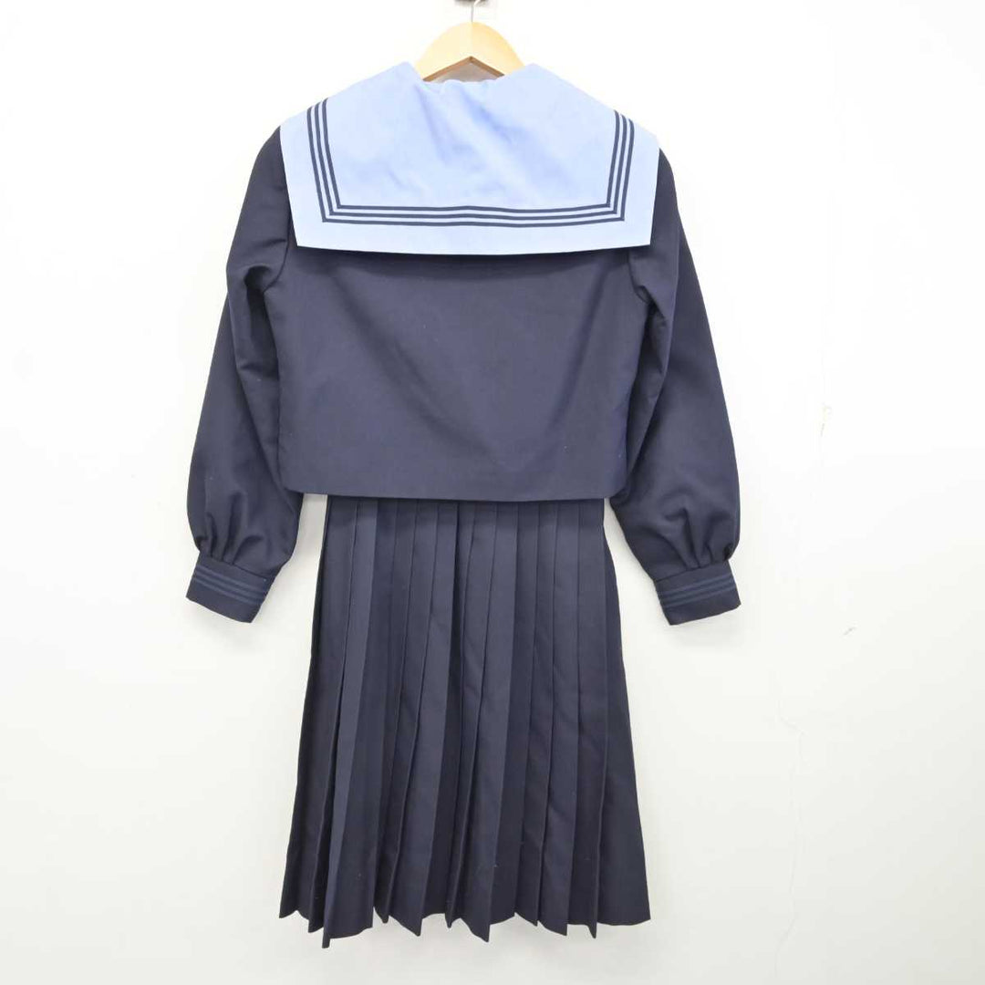 【中古】滋賀県 水口高等学校 女子制服 3点 (セーラー服・スカート) sf074689 | 中古制服通販パレイド