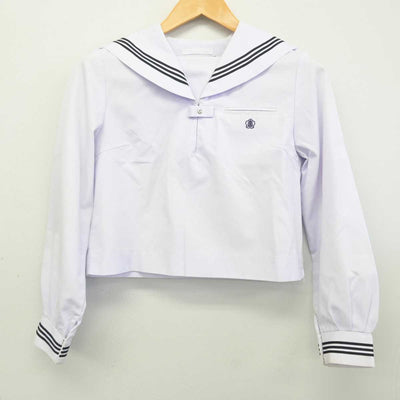 【中古】滋賀県 水口高等学校 女子制服 2点 (セーラー服・セーラー服) sf074690