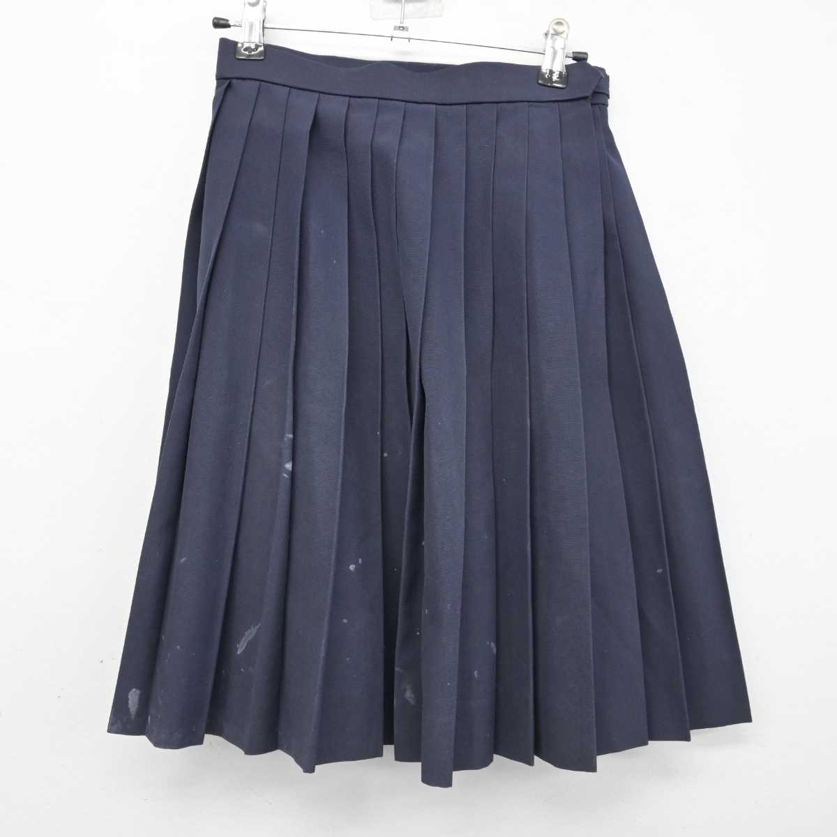 【中古】滋賀県 水口高等学校 女子制服 2点 (セーラー服・スカート) sf074692