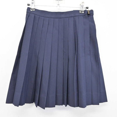 【中古】滋賀県 水口中学校 女子制服 3点 (セーラー服・スカート) sf074693