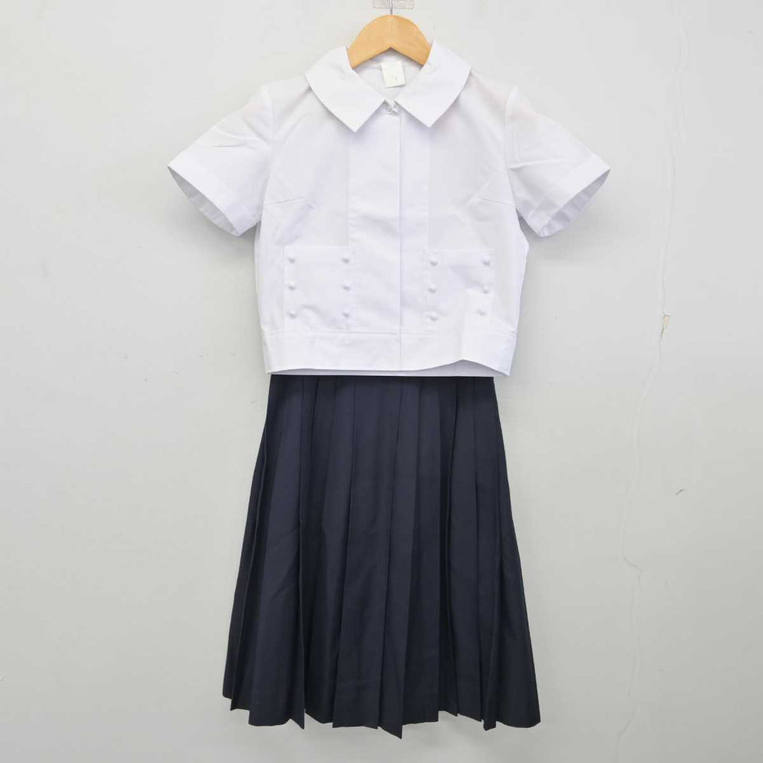 【中古】奈良県 帝塚山中学校 女子制服 3点 (シャツ・スカート) sf074701 | 中古制服通販パレイド